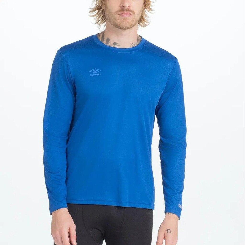 Camisa Manga Longa Masculina Umbro Basic UV