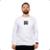 Camisa Manga Longa Para Frio Inverno Quentinha Confortavel - Branco