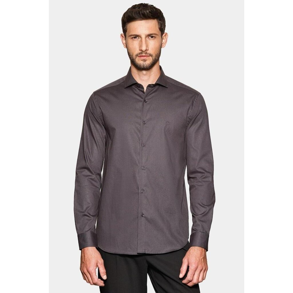 Camisa Manga Longa Slim Damero Aramis