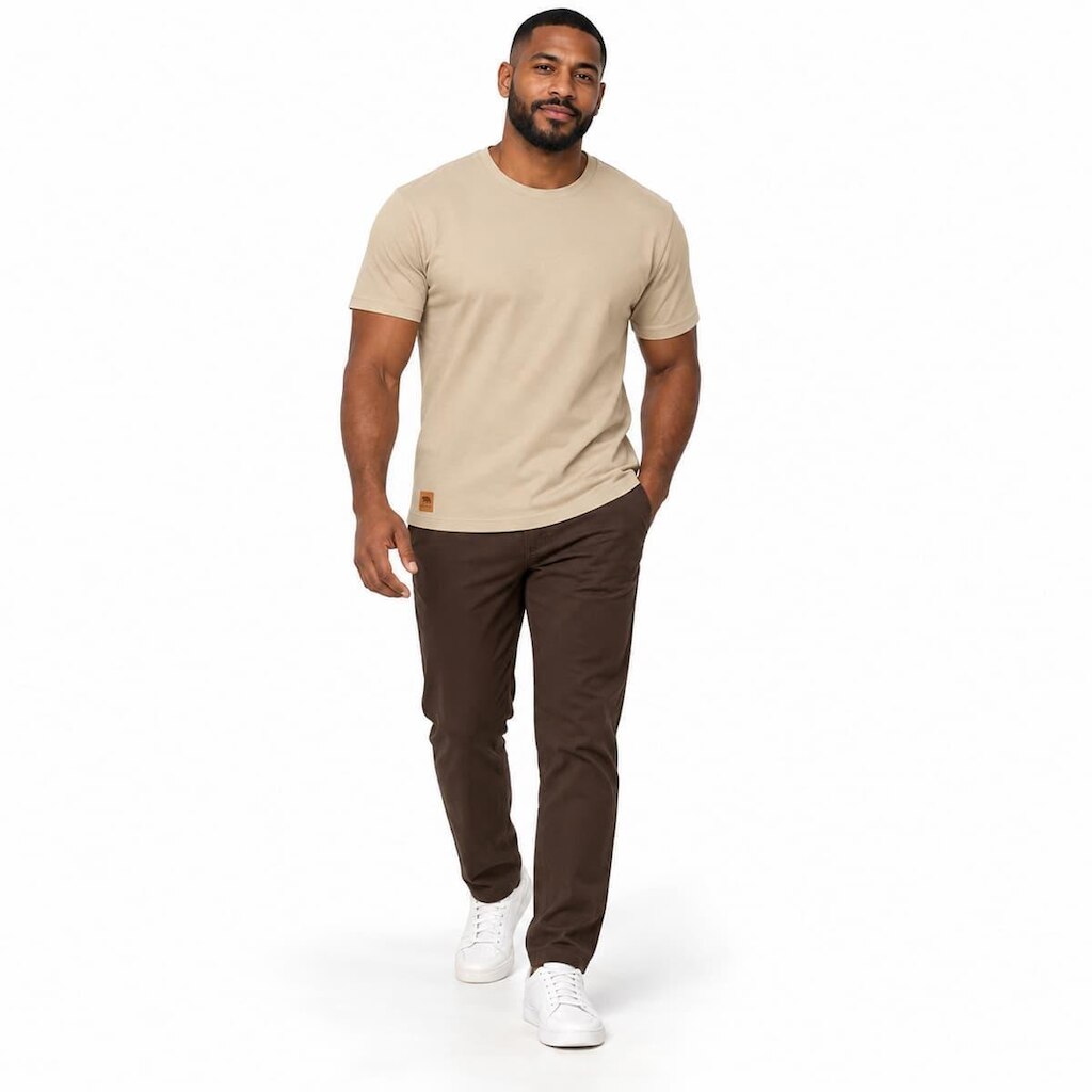 Camisa Masculina Biogás Básica Algodão Premium com Elastano V25.A.67730