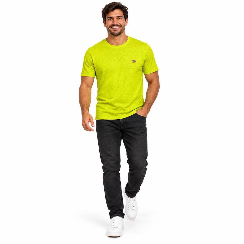 Camisa Masculina Biogás: Conforto Premium com Textura 67341
