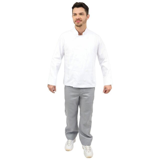 Camisa Masculina Branco - Camisa Chefe