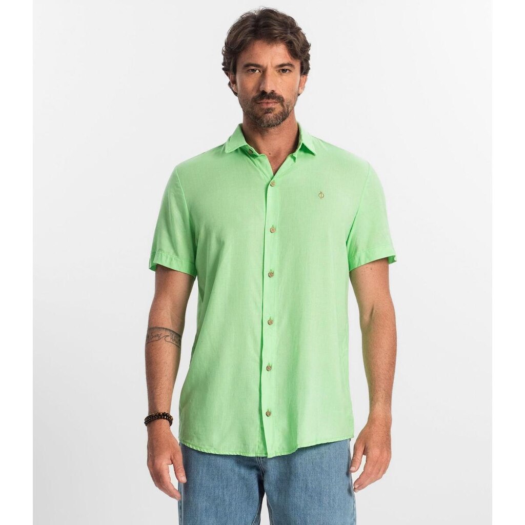 Camisa Masculina Diametro Verde