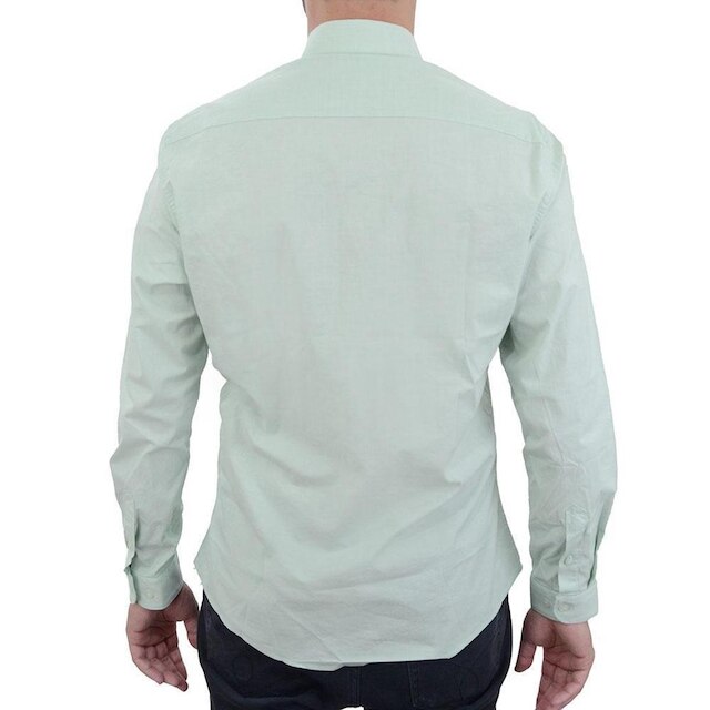 Camisa Masculina Docthos Slim Verde Claro - 249840