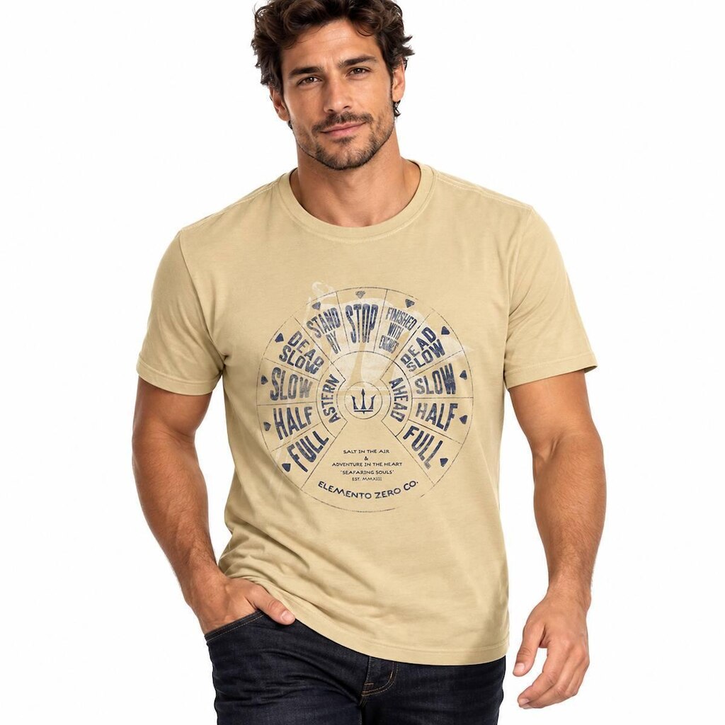 Camisa Masculina Elemento Zero: Estilo e Fio Premium 02.49.0043
