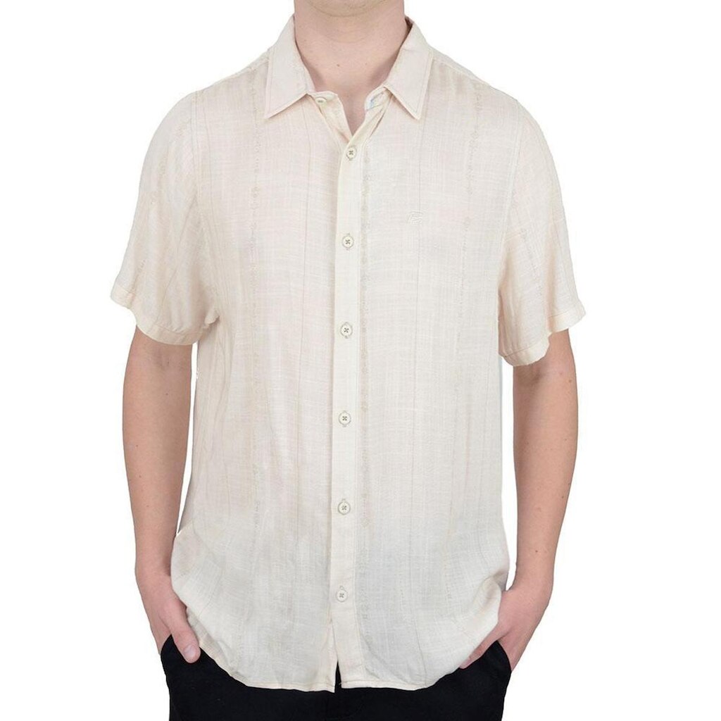 Camisa Masculina Freesurf MC Etnic Bege - 1105