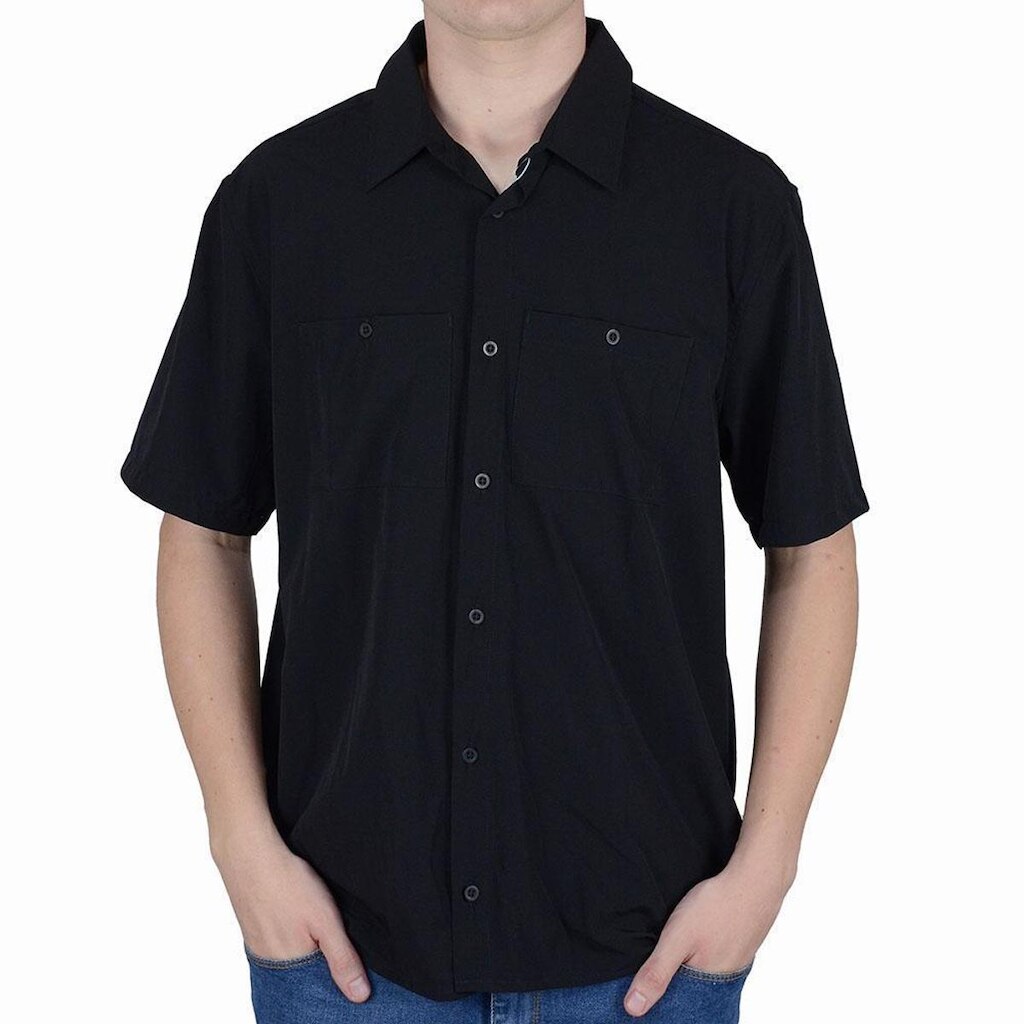 Camisa Masculina Freesurf MC Hunter Preta - 1105