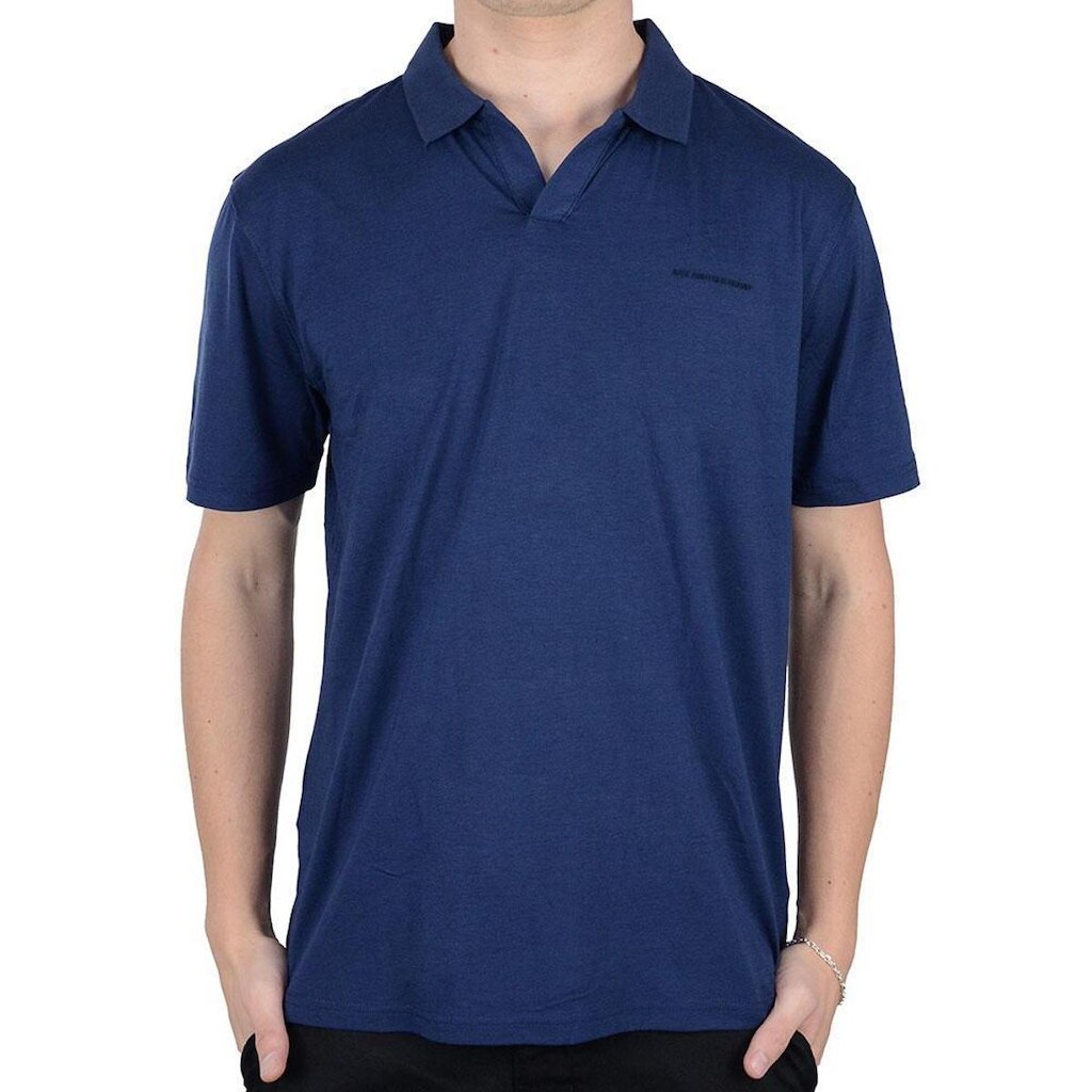 Camisa Masculina JAB Gola Polo Stretch Premium Line Azul