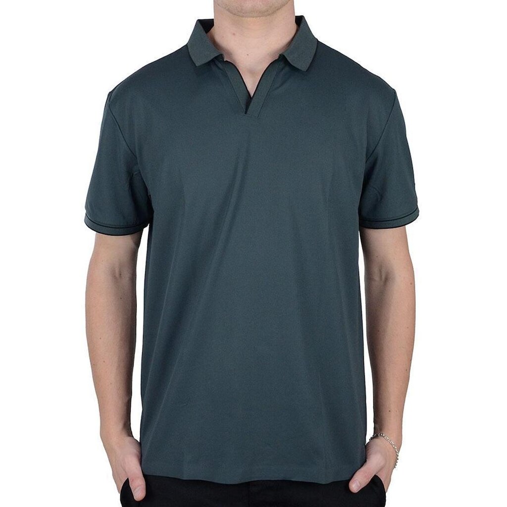 Camisa Masculina JAB Gola Polo Techno Flex Verde - 18P002