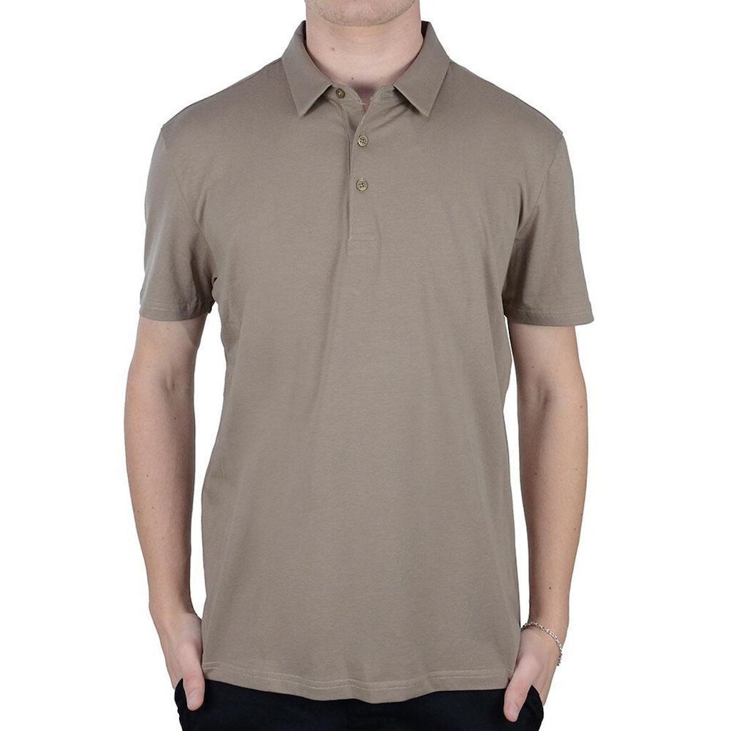 Camisa Masculina JAB Premium Knit Flex Marrom - 16P002