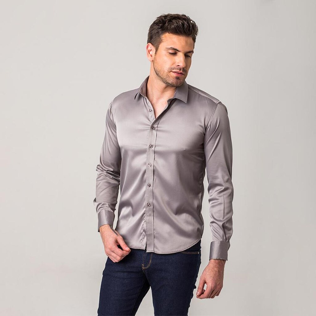 Camisa Masculina Manga Longa Botões Zune