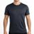 Camisa Masculina Mescla Confortável Algodão Alta Qualidade Casual - Preto