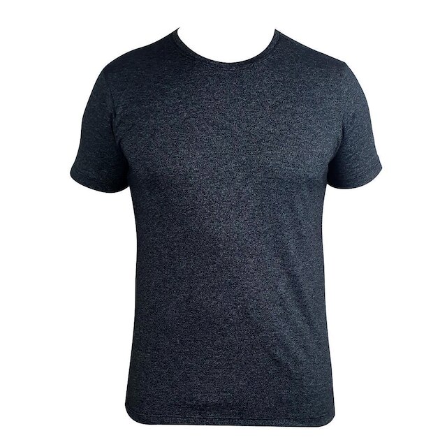 Camisa Masculina Mescla Confortável Algodão Alta Qualidade Casual