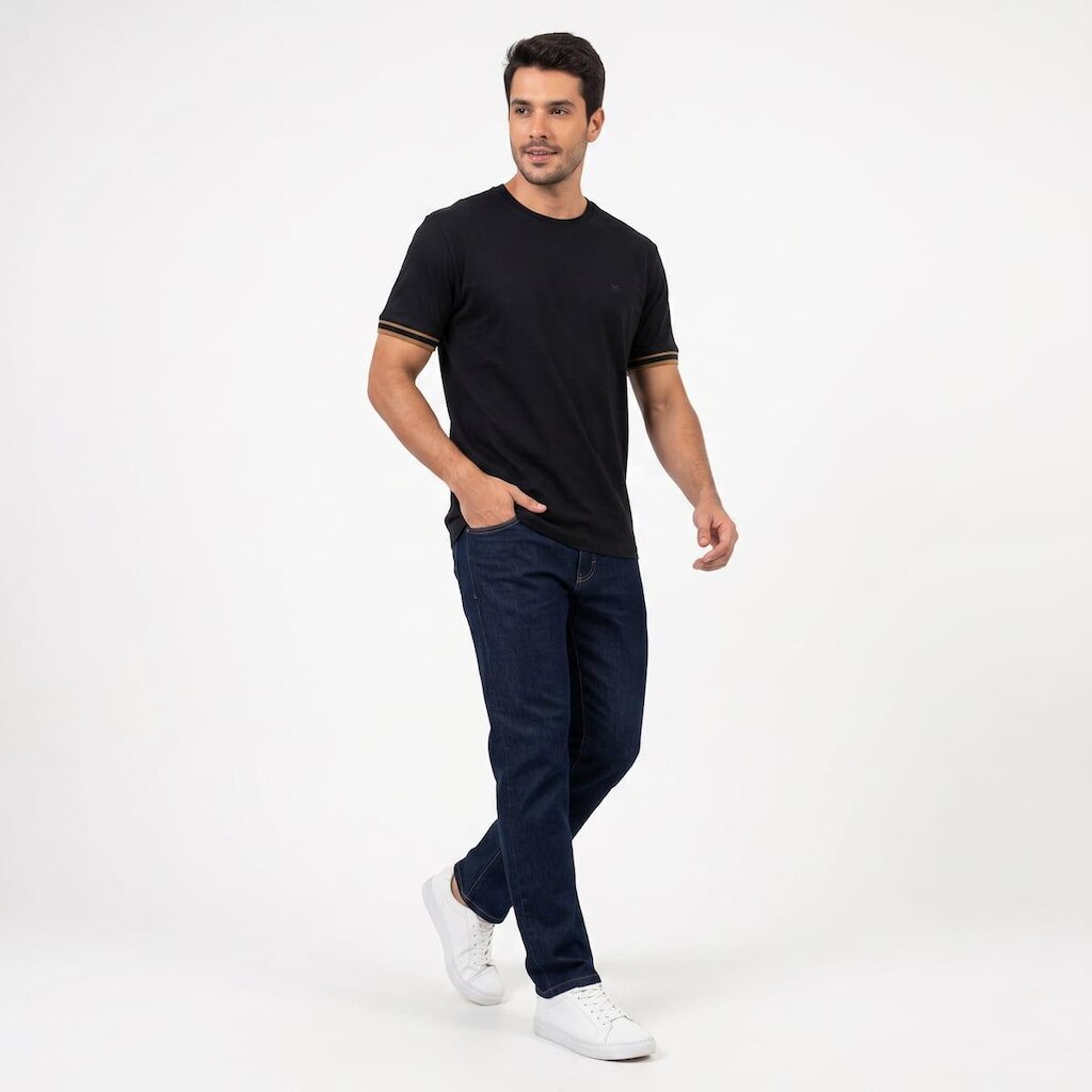 Camisa Masculina MMT Preta 583474
