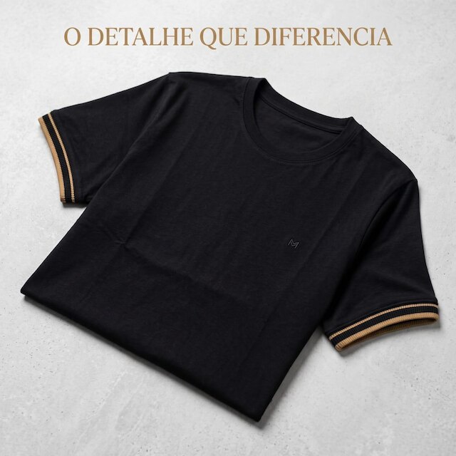 Camisa Masculina MMT Preta 583474