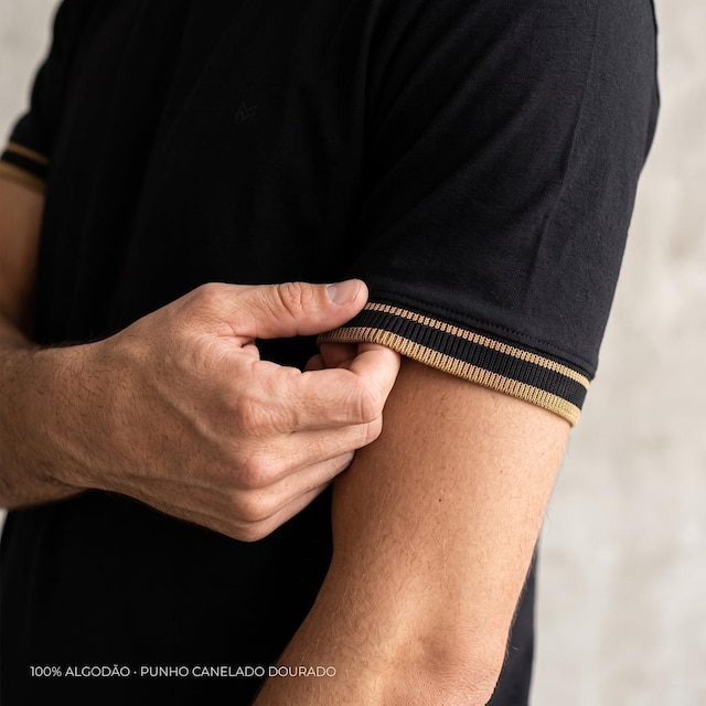 Camisa Masculina MMT Preta 583474
