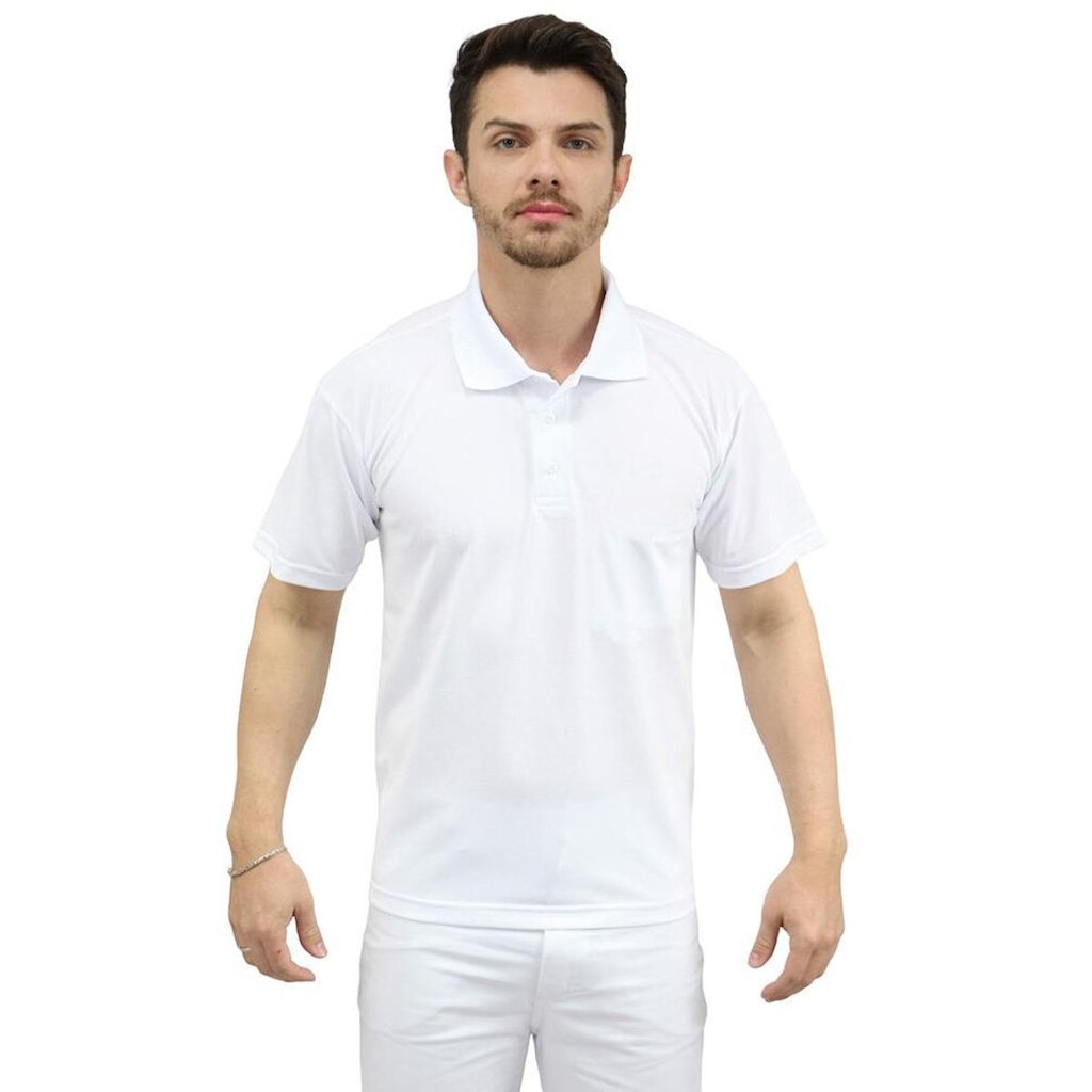 Camisa Masculina Polo sem Bolso