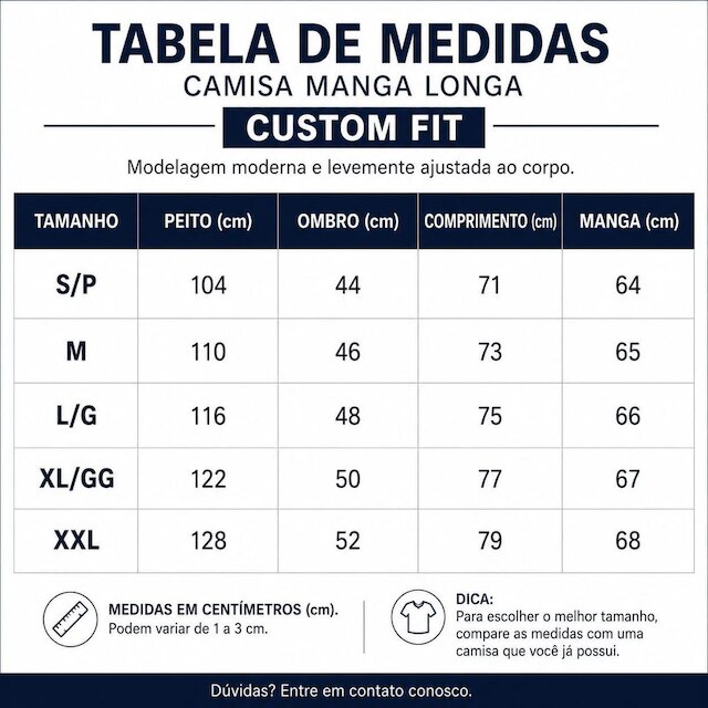 Camisa Masculina Ralph Lauren Manga Longa