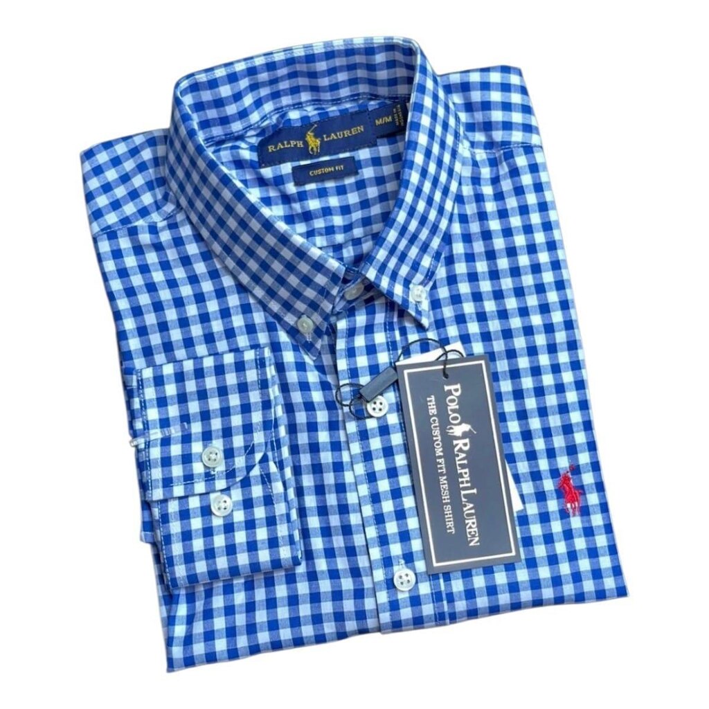 Camisa Masculina Ralph Lauren Quadriculada