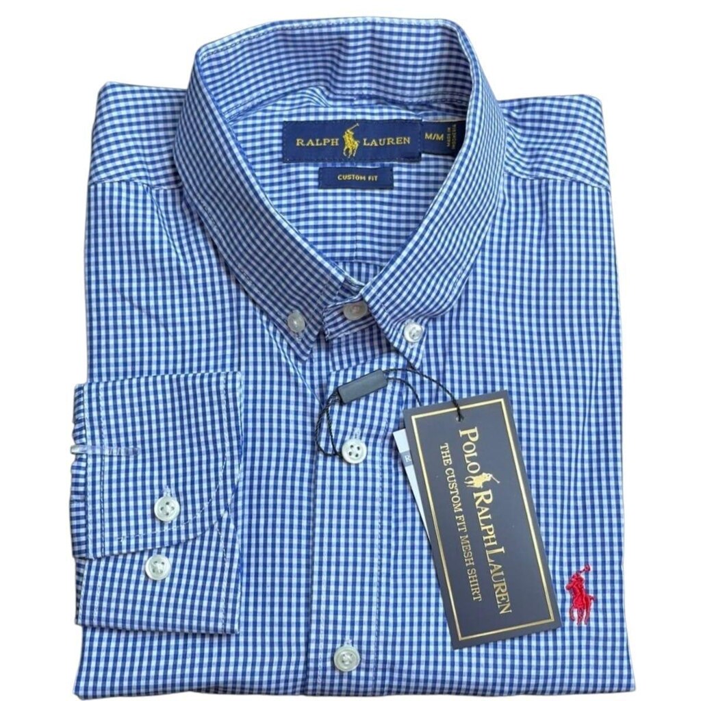 Camisa Masculina Ralph Lauren Quadriculada