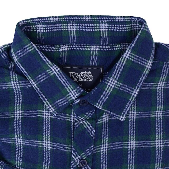 Camisa Masculina Red Nose ML Flanela Xadrez Verde - 957005