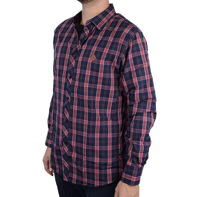 Camisa Masculina Red Nose ML Xadrez Vermelha - 9570061