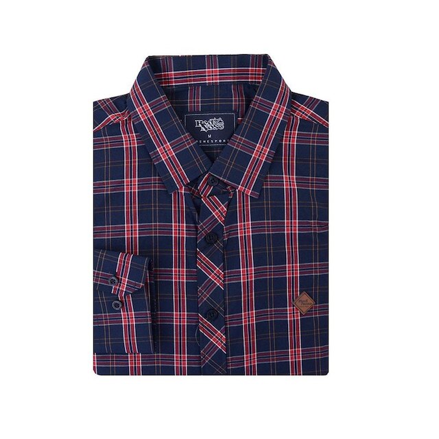 Camisa Masculina Red Nose ML Xadrez Vermelha - 9570061
