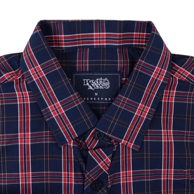 Camisa Masculina Red Nose ML Xadrez Vermelha - 9570061