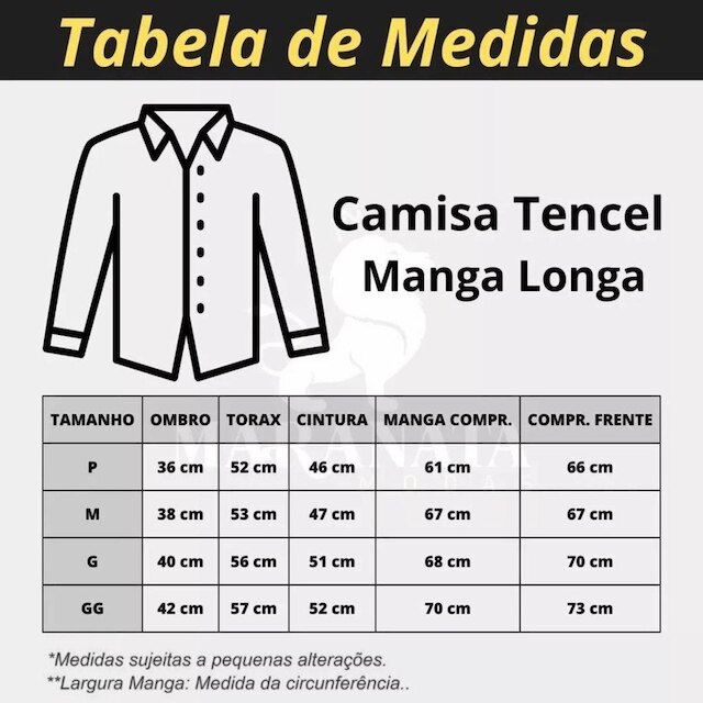 Camisa Masculina Tencel Manga Longa Azul Jeans Moda Social