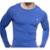 Camisa Masculina Térmica Manga Longa Com Proteção Uv 50+ - Azul
