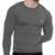 Camisa Masculina Térmica Manga Longa Com Proteção Uv 50+ - Cinza