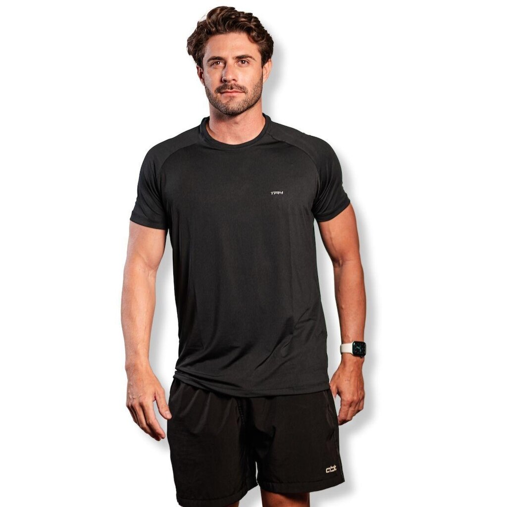 Camisa Masculina TR4 Raglan reta
