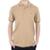Camisa Masculina Urban City Gola Polo Cotton Amêndoa - 7012 - Marrom