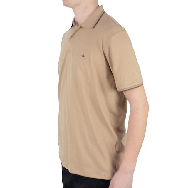 Camisa Masculina Urban City Gola Polo Cotton Amêndoa - 7012