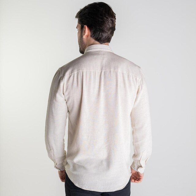 Camisa Masculina VersatiOld Viscose Areia