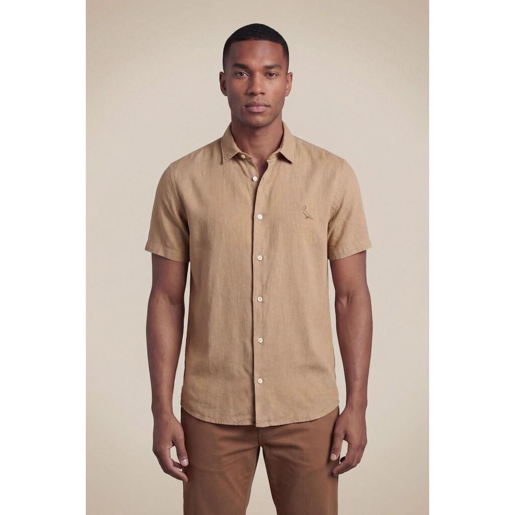 Camisa Mc Tinturada Linho Pienza Reserva