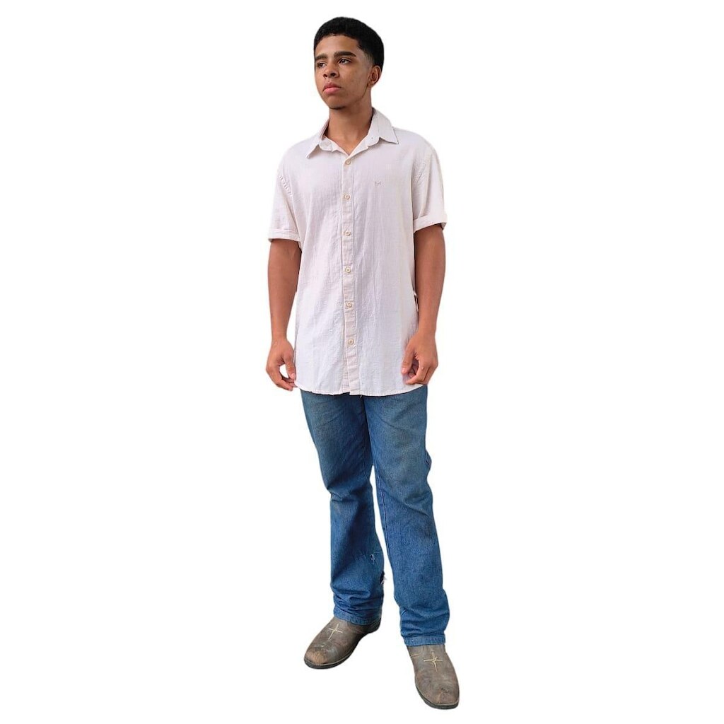 Camisa Melty Manga Curta Premium - Gola Americana