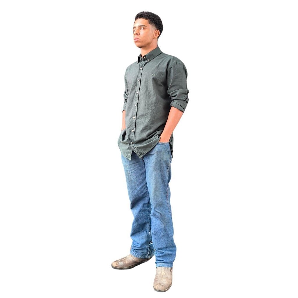 Camisa Melty Manga Longa - Gola Americana
