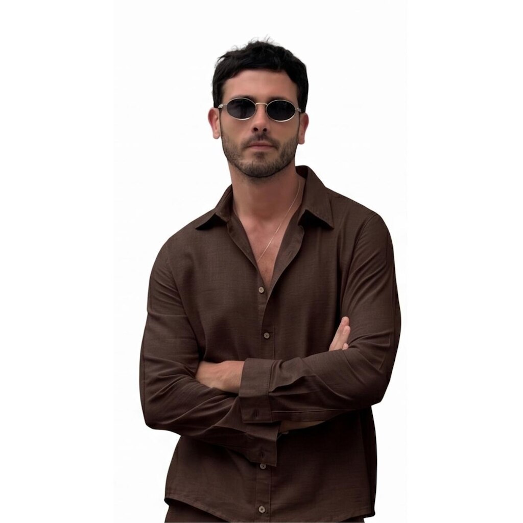 Camisa Melty Manga Longa - Gola Americana