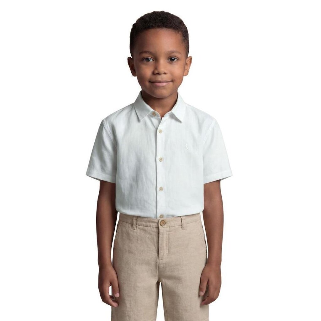 Camisa Mini Mc Linho Pienza