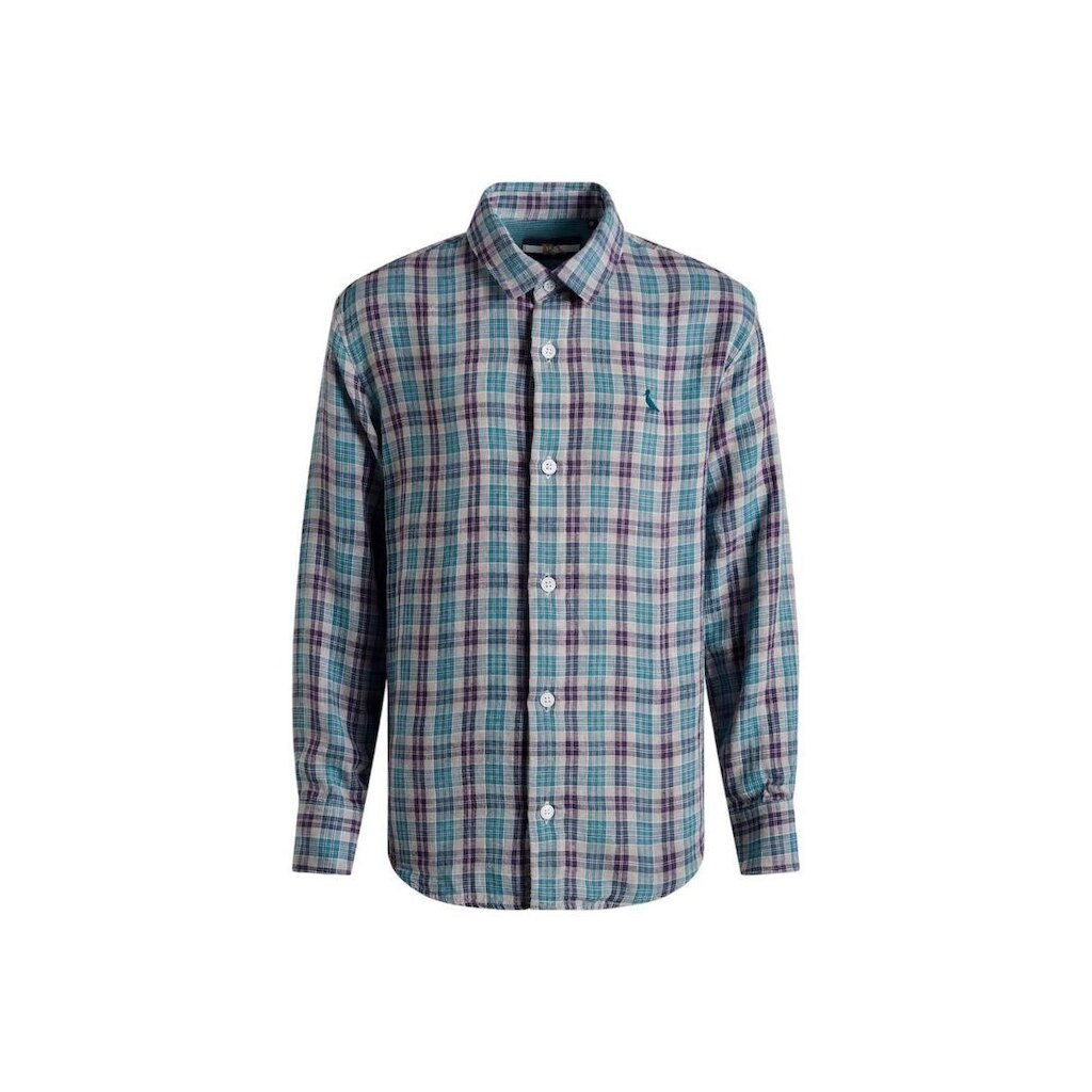 Camisa Mini Ml Xadrez Sao Pedro Reserva Mini