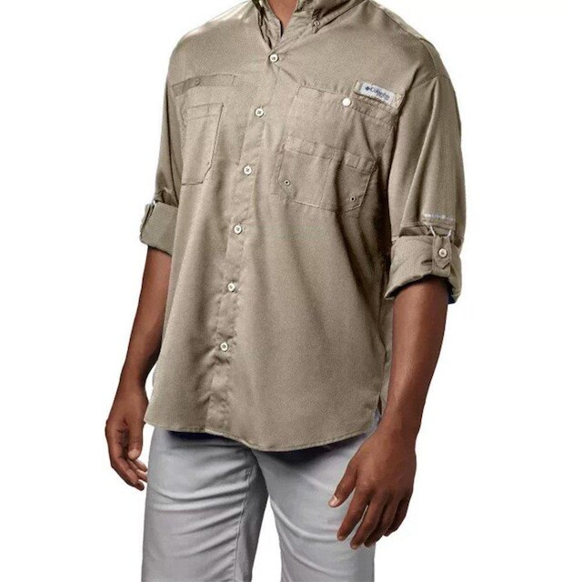 Camisa M/L Masculina Columbia Tamiami II