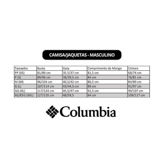 Camisa M/L Masculina Columbia Tamiami II