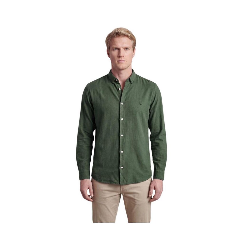 Camisa Ml Tinturada Linho Pienza Reserva
