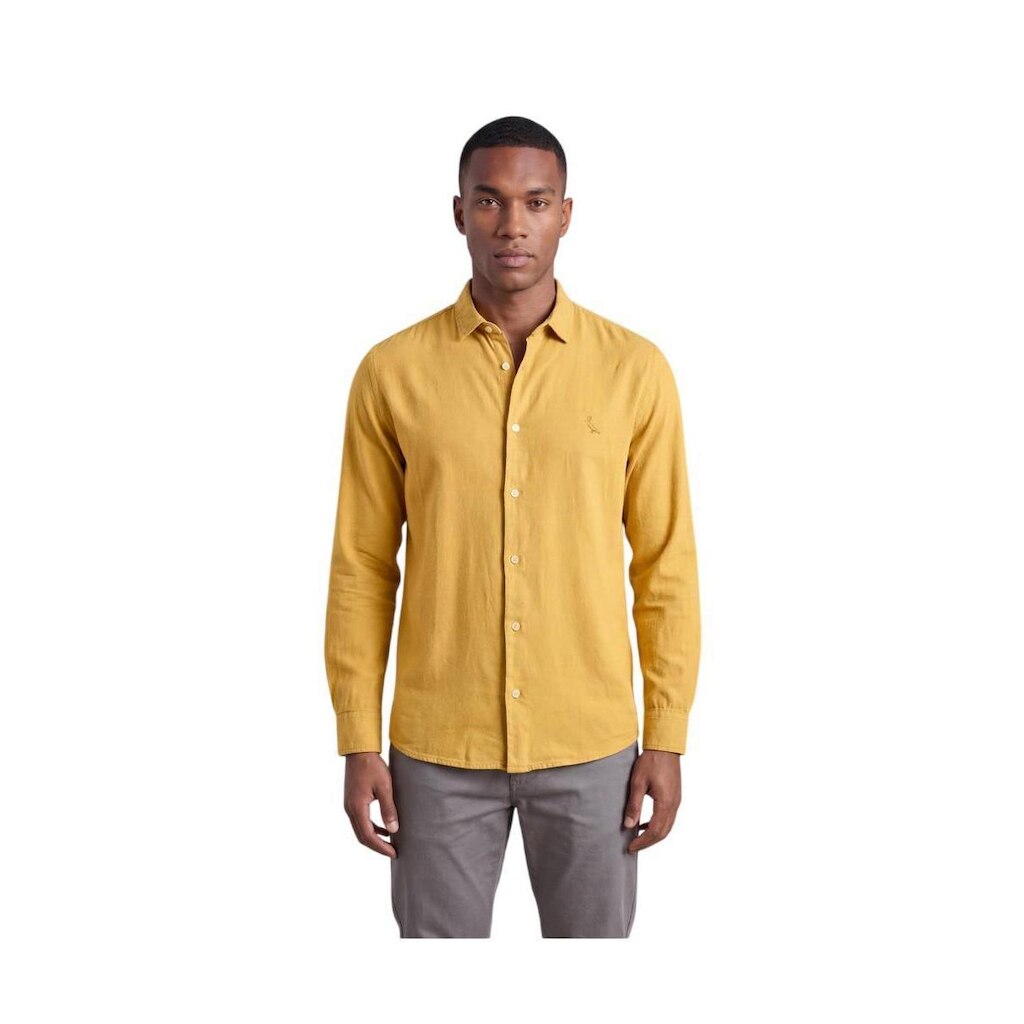 Camisa Ml Tinturada Linho Pienza Reserva