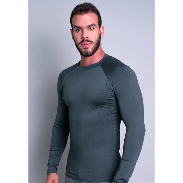 Camisa Mvb Modas Térmica Segunda Pele Proteção Uv 50+