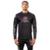 Camisa Naja Rash Guard Snake Manga Longa Masculina - Preto