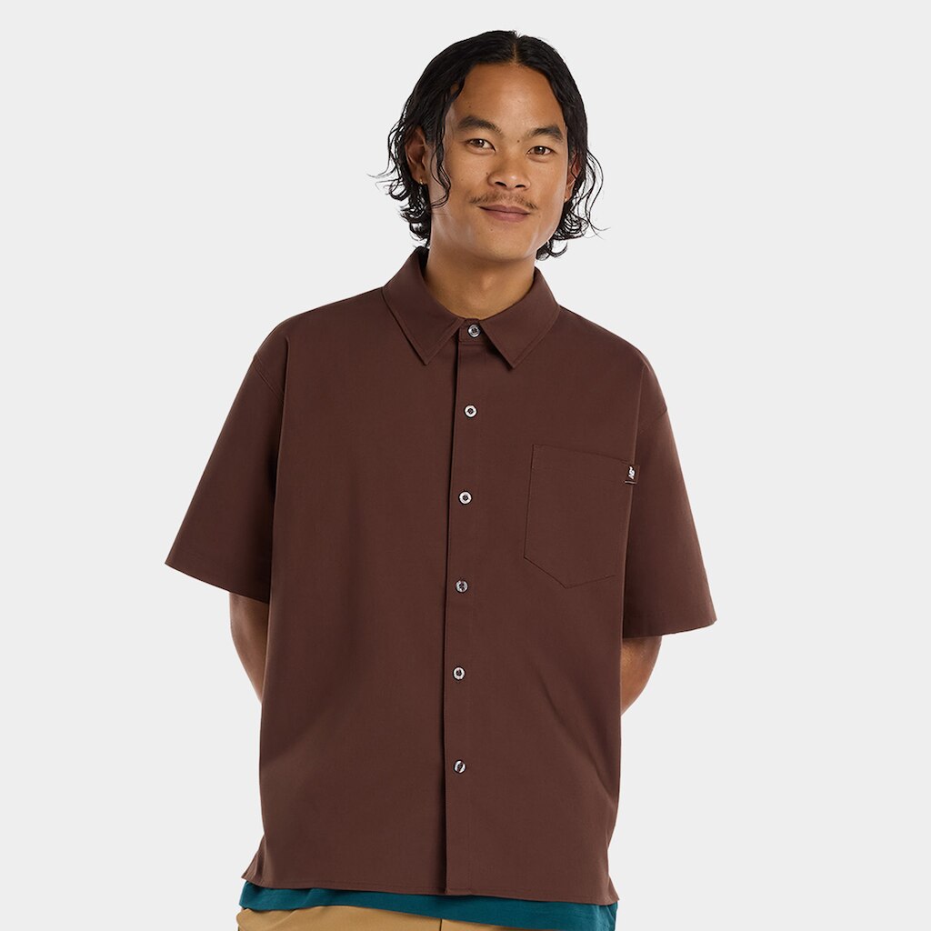 Camisa New Balance Numeric Button Up Masculina