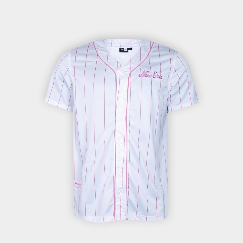 Camisa New era Manga Curta Anded Stripes Feminino