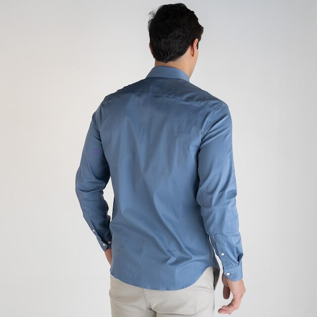 Camisa Oficina Reserva Paris Blend Azul